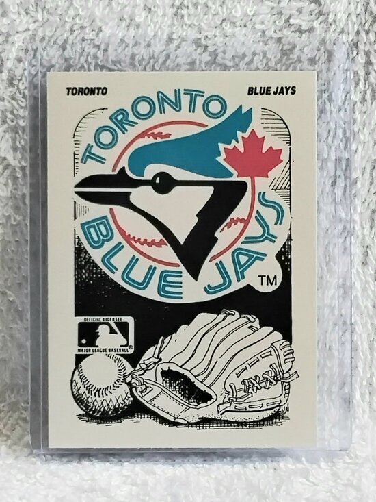 MLB Other - 3/$15 Mint 1987 Fleer Update Toronto Blue Jays MLB Team Logo Sticker Card!!